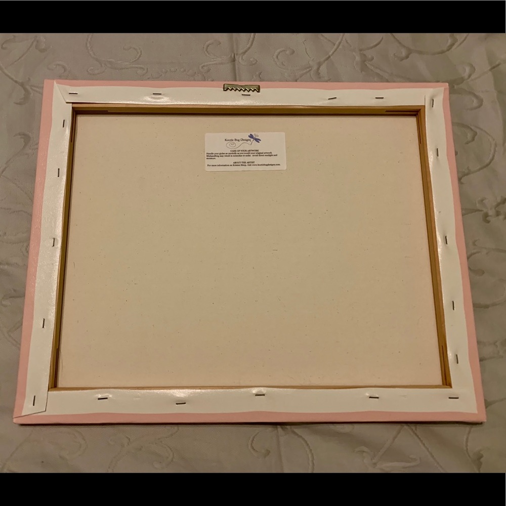 Kootie Bug Designs Alligator w/pearls giclee - Picture 4 of 7